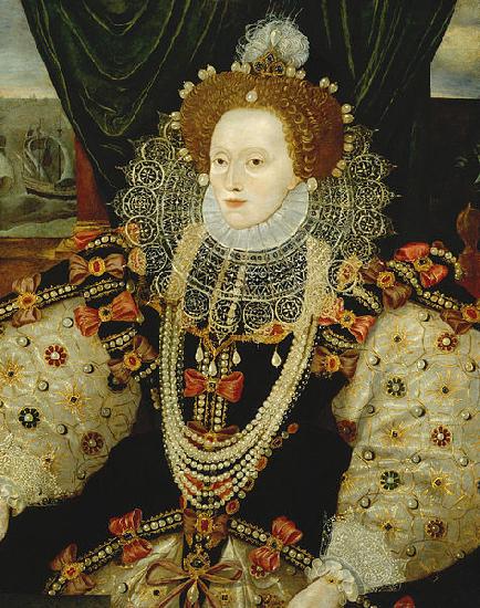 george gower Elizabeth I of England oil painting image